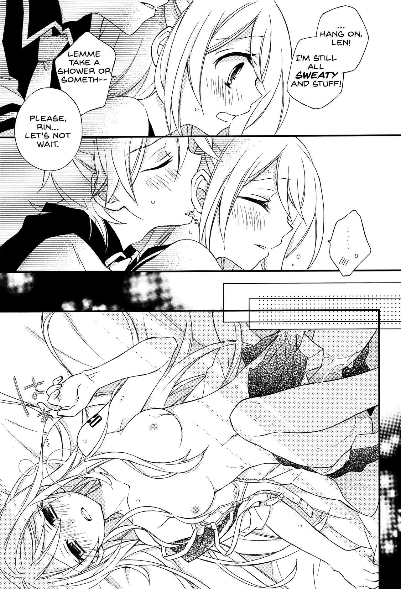 (C92) [SEVENTHSTAR (59)] Kagamine Len x Rin Seijin Muke Sairokushuu RECORD Rimen (VOCALOID) [English] {jtanonymu_75.png